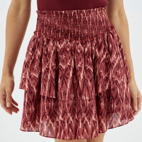 MinkPink Neiki Tiered Mini Skirt - Picture 4 of 5